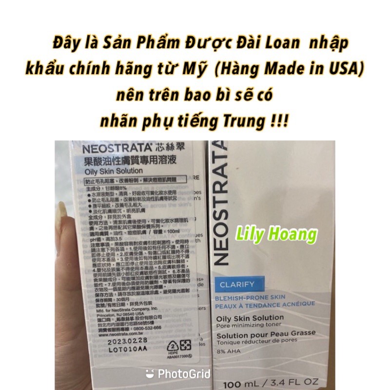 (Bill_sẵn )Tẩy da chết hoá học Neostrata Oily Skin Solution 8 AHA | BigBuy360 - bigbuy360.vn