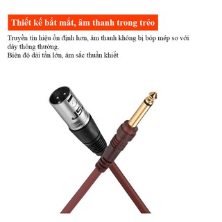 DÂY TÍN HIỆU XLR ĐỰC RA 6 LI JSJ 804/804B