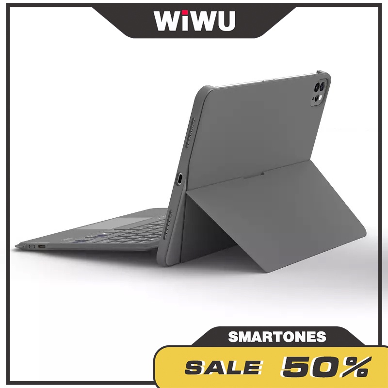 Case cho iPad Wiwu Combo Touch tích hợp bàn phím không dây cho iPad Air iPad Pro iPad Gen 9