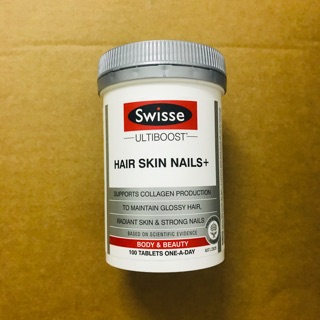Swisse Ultiboost hair skin nails 100 v