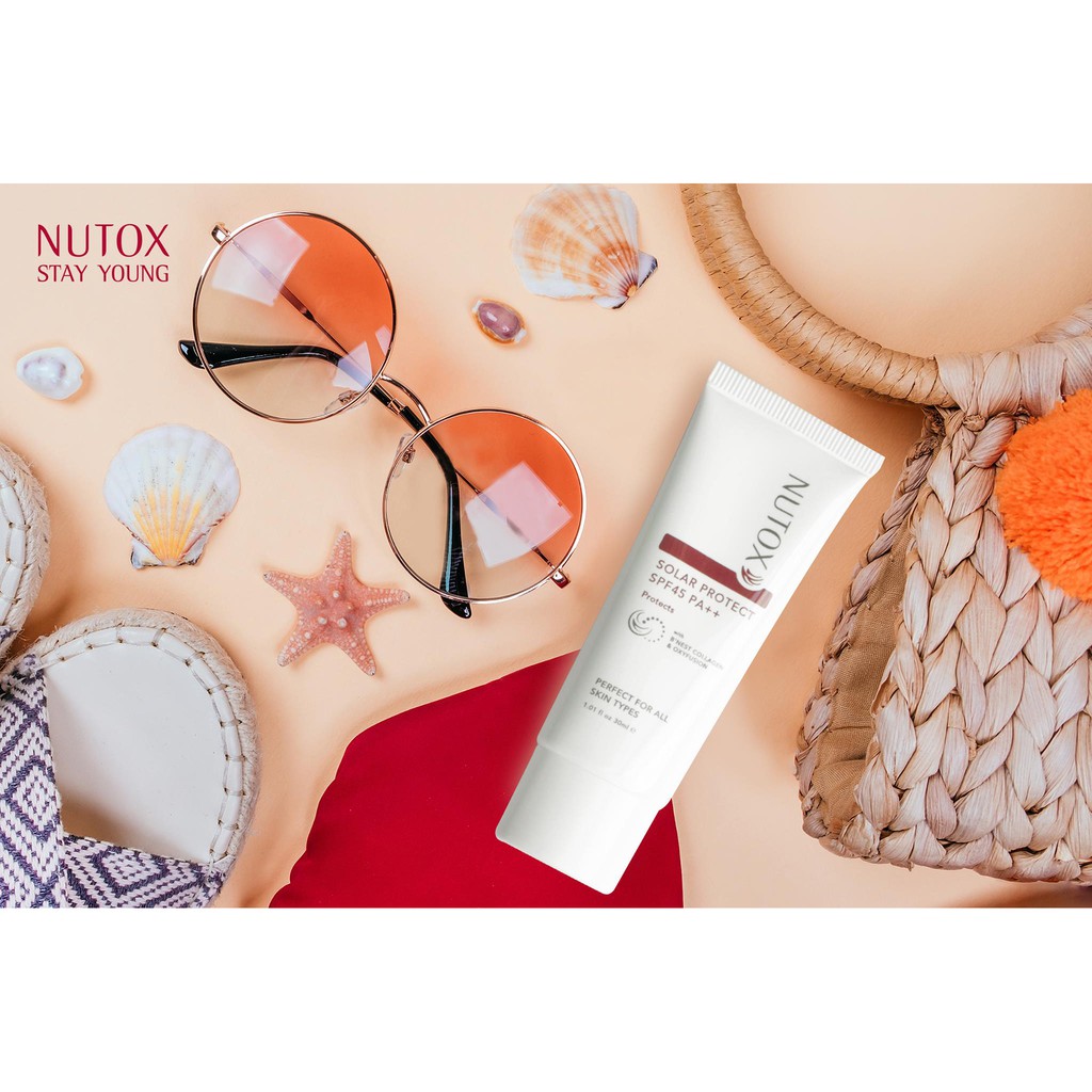 Kem chống nắng SPF45PA ++ thương hiệu Nutox 30ml