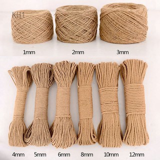 Cuộn 5m dây thừng size 6 ly . dây thừng, dây gai trang trí. dây thừng giá rẻ
