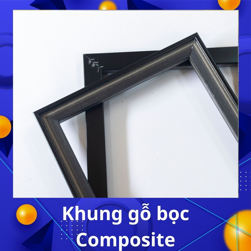 Tranh treo tường Sài Gòn xưa, tranh decor chất liệu Canvas khung Gỗ, Kích thước 30x40cm, 40x60 cm