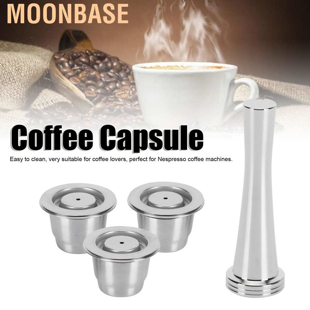 Viên Nén Cà Phê Thép Không Gỉ Có Thể Tái Sử Dụng Cho Máy Pha Cà Phê Nespresso