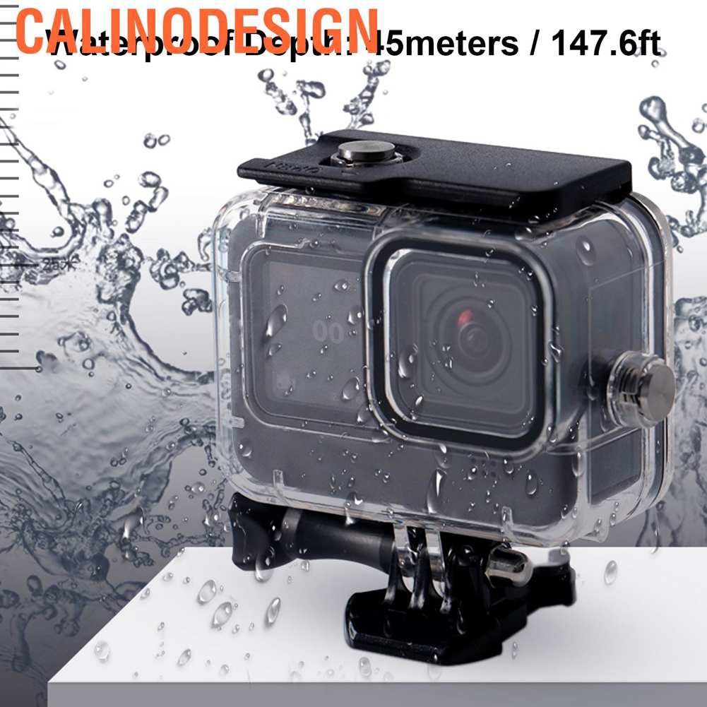 Vỏ Bảo Vệ Chống Thấm Nước Calinodesign 45m Cho Máy Ảnh Hành Động Gopro 9