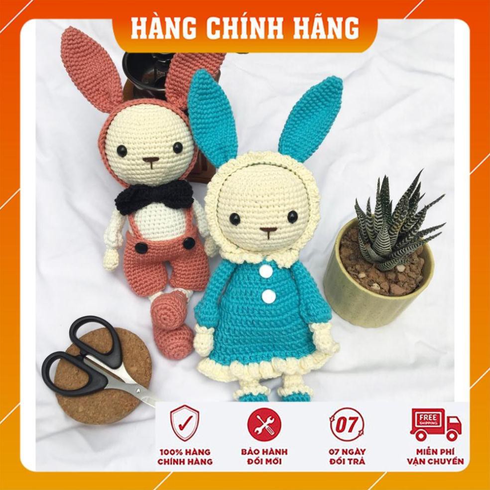 [Chinh Hang] [Xả Hàng] Thỏ Búp Bê Mimi và Titi - Quà Tặng Cho Bé - Made By Bunny