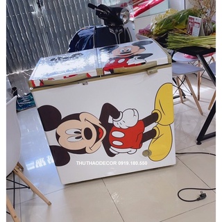 Decal dán TỦ ĐÔNG (Inbox để trao đổi kích thước) - Trang trí nhà cửa