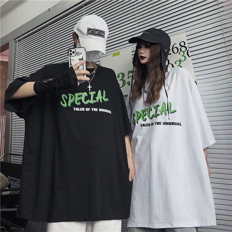 Áo thun tay lỡ Unisex NEKOSG, áo phông form rộng ATL3