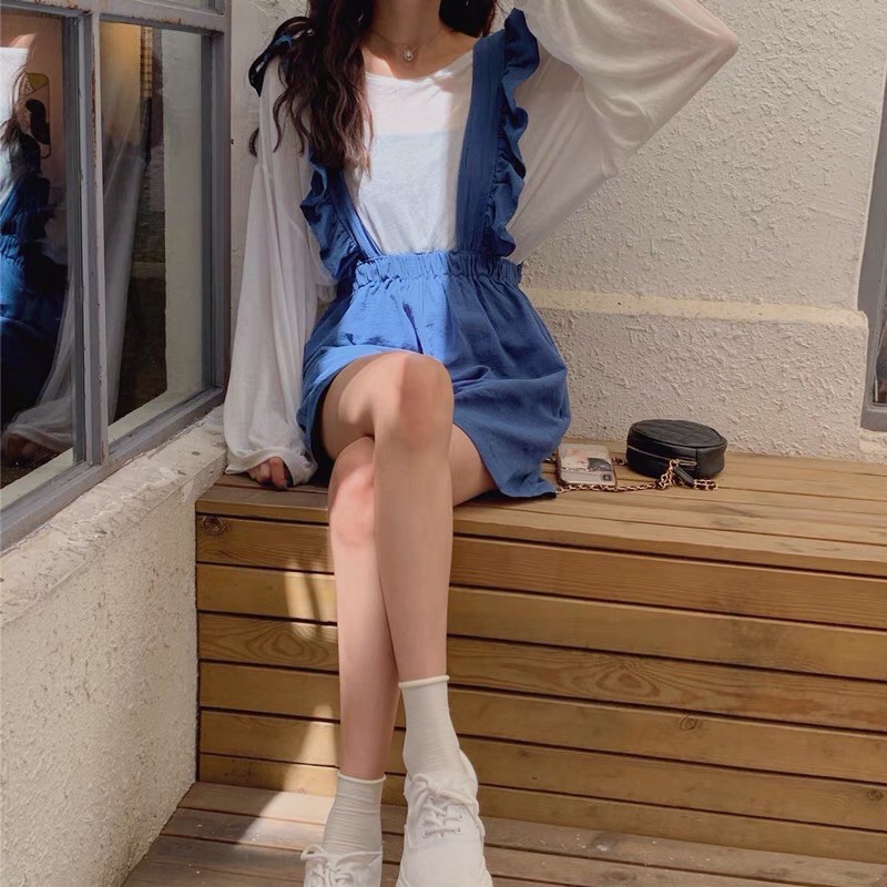 HOT | Quần short yếm nữ năng động (Caamhouse)