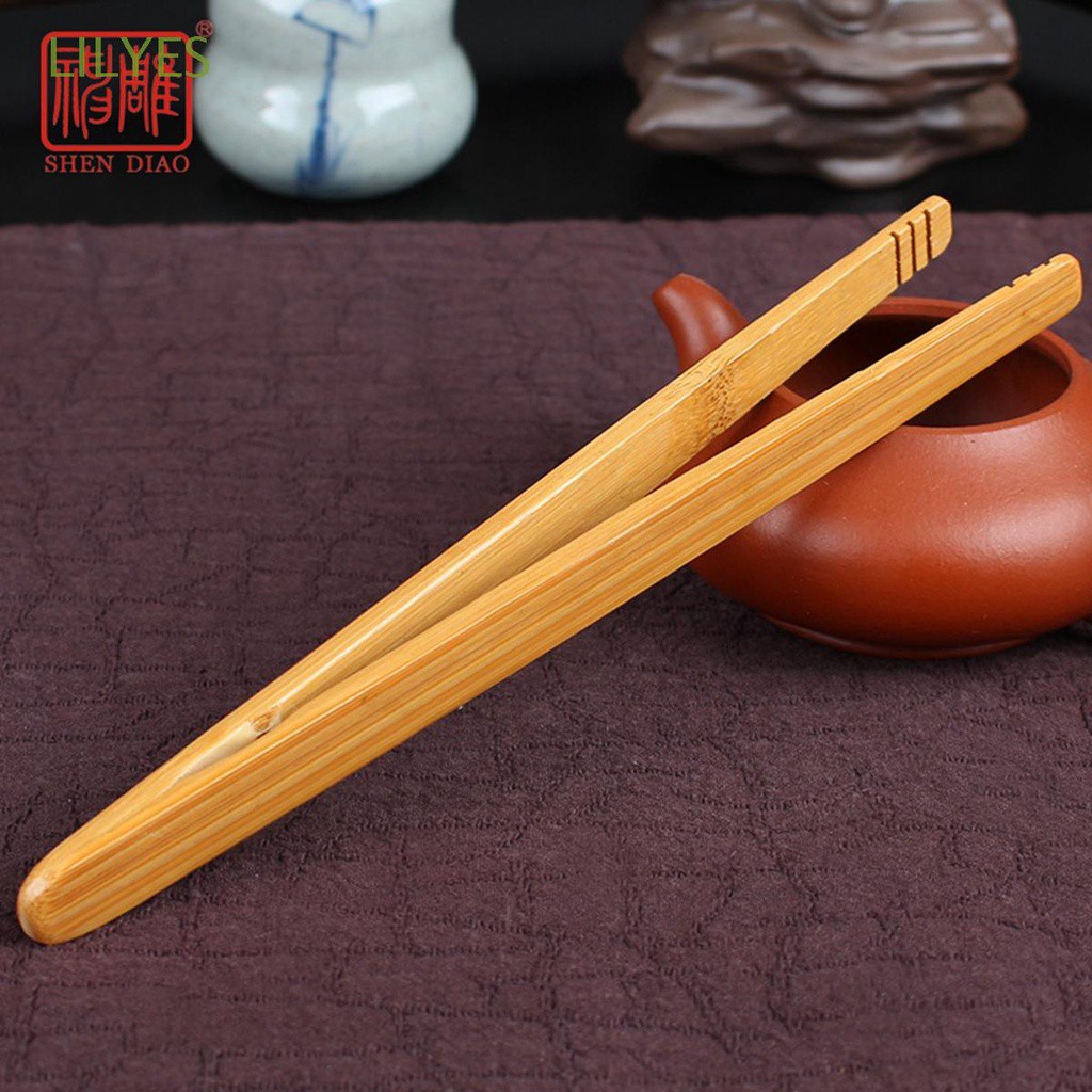 Kẹp Gắp Thức Ăn Bằng Tre Có Thể Tái Sử Dụng