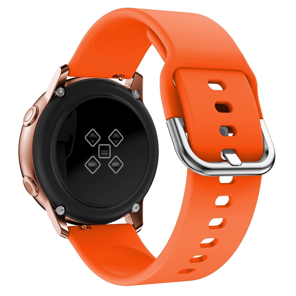 Dây đeo silicone 20mm thay thế cho đồng hồ thông minh xiaomi mibro air / haylou ls02 / colmi p8