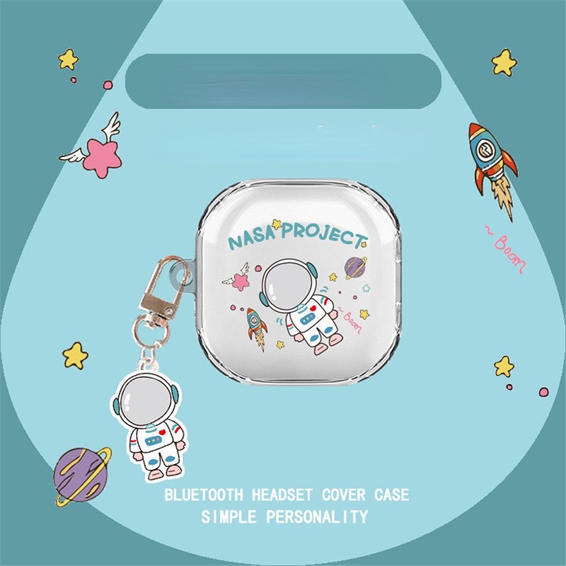 Vỏ Bảo Vệ Hộp Sạc Tai Nghe QCY T13 Mềm Mại Họa Tiết Hoạt Hình Gấu Và Pikachu Đáng Yêu