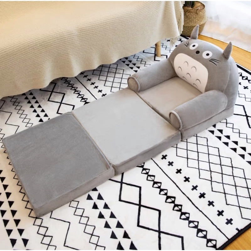 Ghế Sofa Giường - Ghế Lười Hình Bông Thú Đáng Yêu Cho Bé Ghế 3 Tầng 2 Trong 1 Vừa Nằm Vừa Ngồi Nhiều Hình Dễ Thương