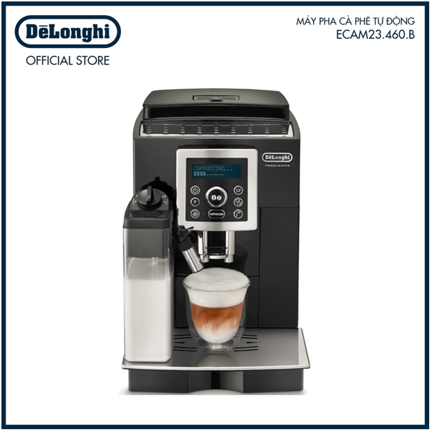 [CHÍNH HÃNG] MÁY PHA CÀ PHÊ TỰ ĐỘNG DELONGHI ECAM23.460.B