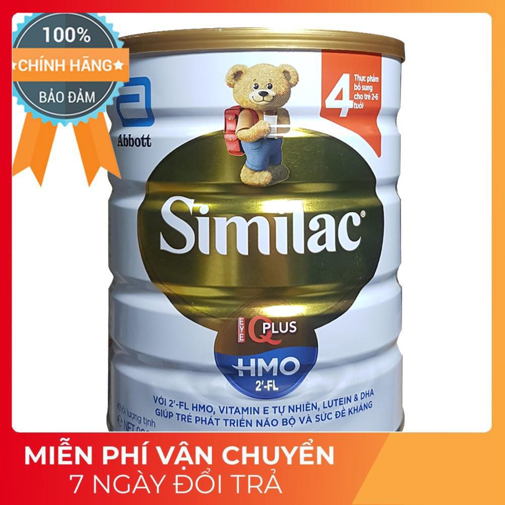 SALE [LẺ GIÁ SỈ] Sữa bột Similac IQ Plus HMO Số 4 900g Mẫu Mới Date 2020