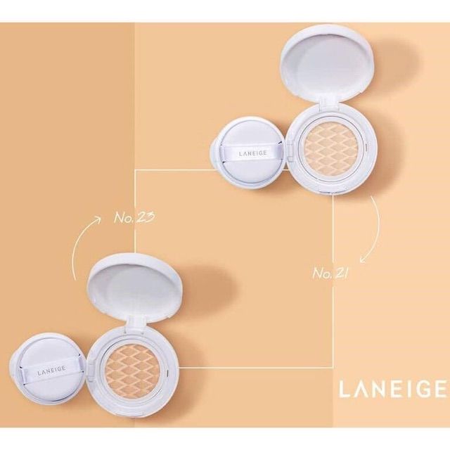 Kem phấn nền trang điểm dưỡng trắng Laneige