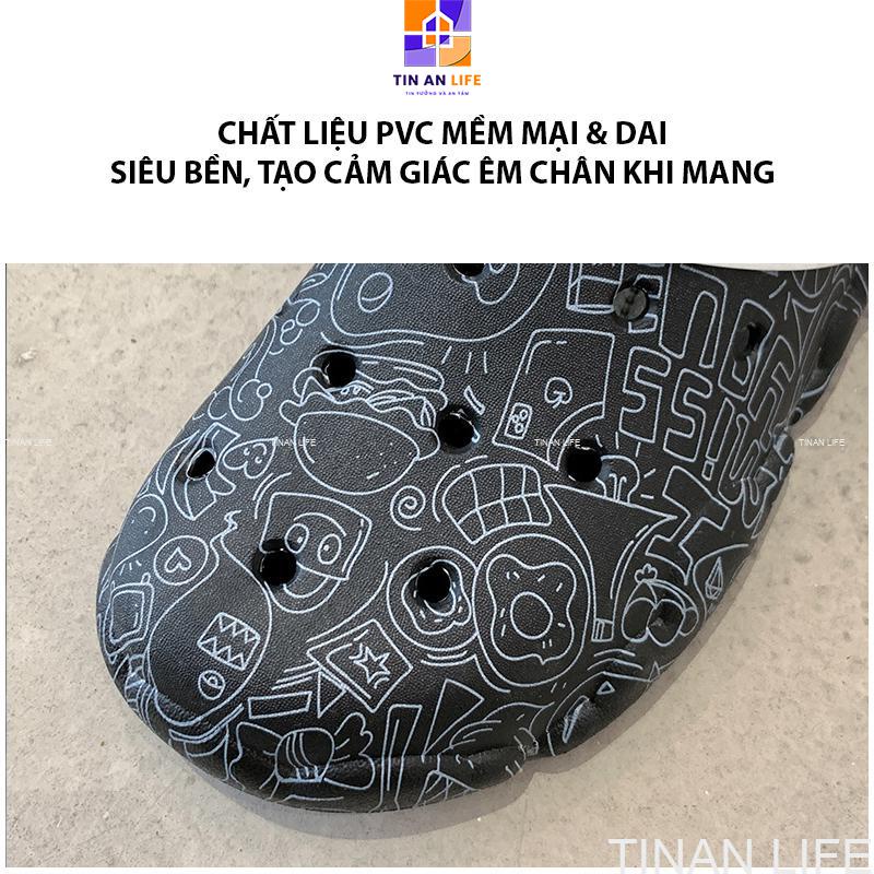 Dép Bánh Mì Cross MAMRO Nhiều Màu, Siêu Nhẹ, Chống Trượt, Cao 3cm