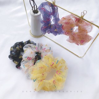 Scrunchies nhiều màu (giao ngẫu nhiên)