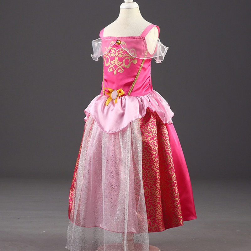 Đầm hóa trang công chúa DISNEY nhiều màu sắc tùy chọn dễ thương cho bé gái