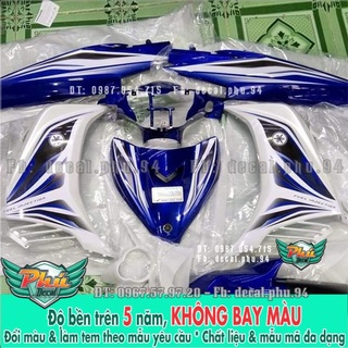 Tem rời ex 135 thái xanh gp trắng 2 -1