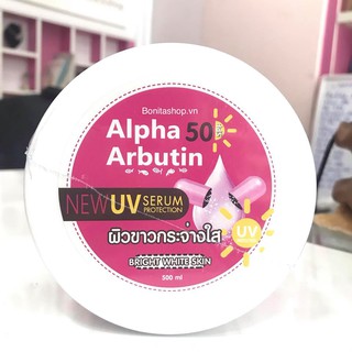 Gel Dưỡng Trắng Body Alpha Arbutin Uv Bright White