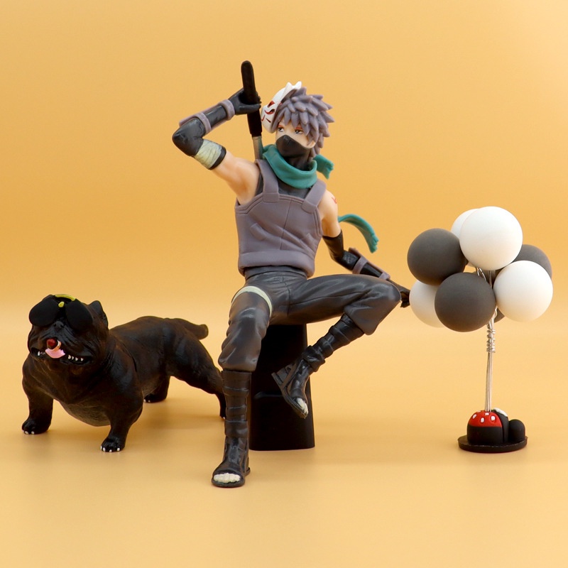 Set Mô Hình Cao Cấp Trang Trí  Xe Hơi, Bàn Làm Việc - Kakashi Naruto Onepiece