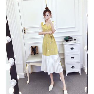 ORDER Đầm vest phối dập li cao cấp (ẢNH THẬT CUỐI)