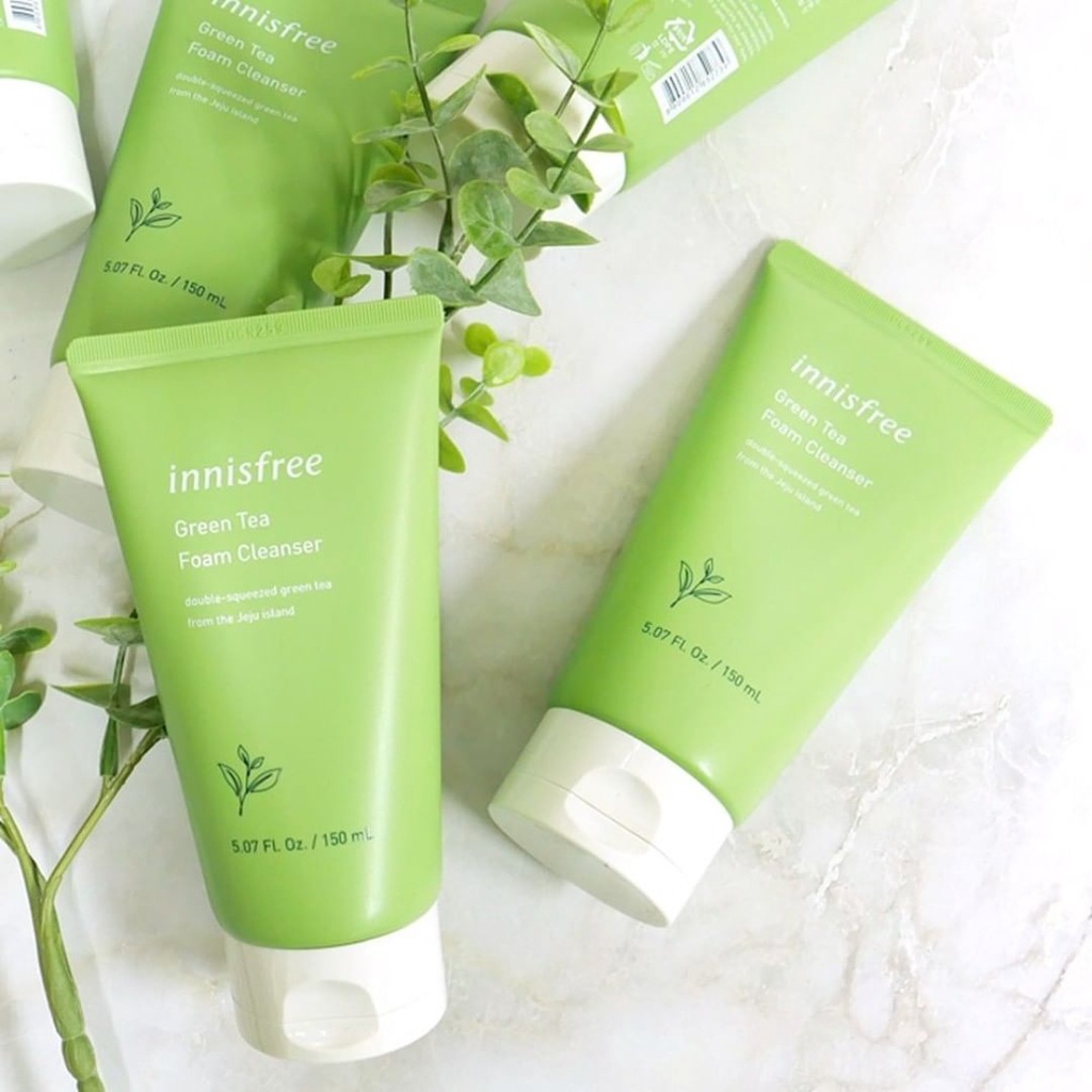 Sữa rửa mặt trà xanh Innisfree Green Tea Cleansing Foam