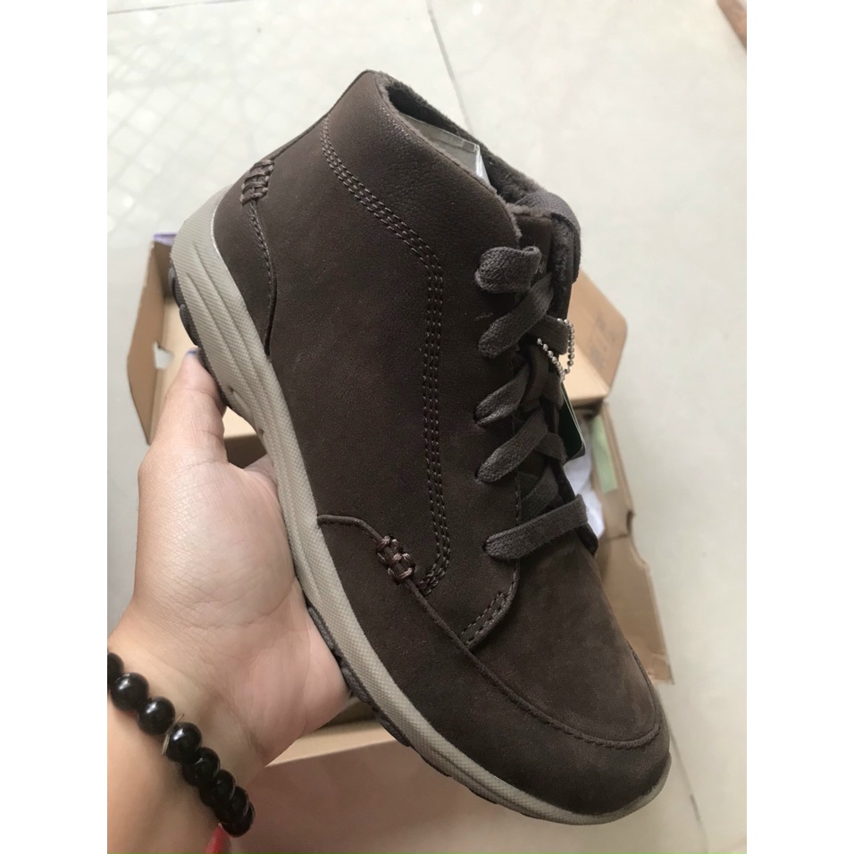 Giày boot Skeschers nữ mùa đông cổ thấp