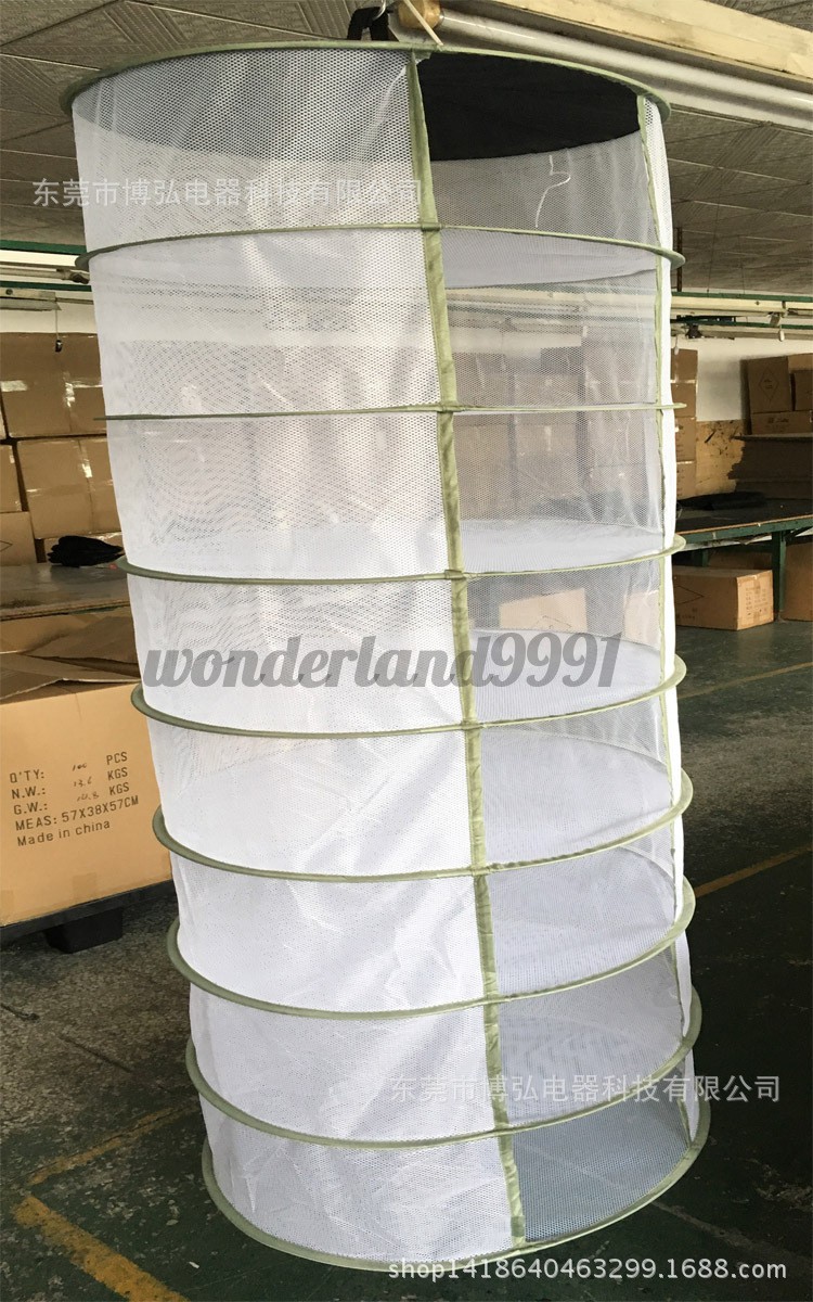 Giỏ Lưới Phơi Đồ 8 Tầng 60cm Chống Gió Bay Tiện Dụng