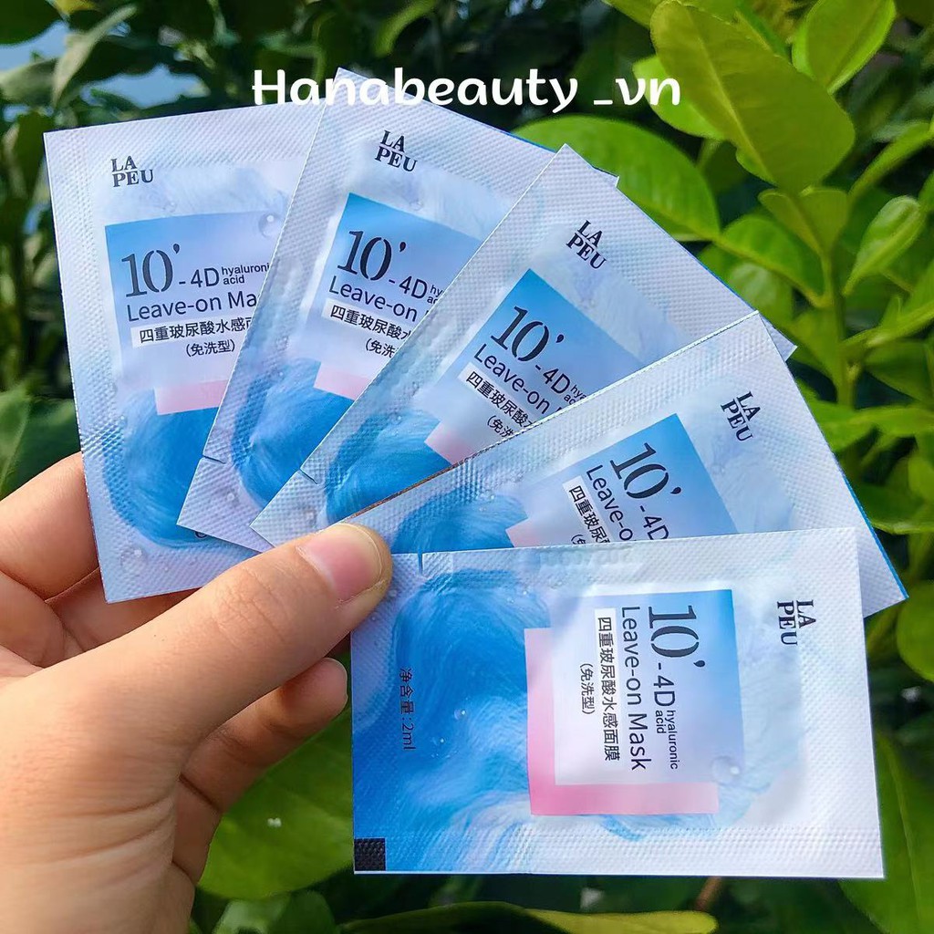 Mặt Nạ Ngủ LAPEU Hyaluronic Acid Chống Lão Hóa Trắng Da Giảm Vết Nhăn Nội Địa Trung