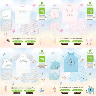 Lullaby - Bộ cộc tay Petit cho bé trai, bé gái từ 6 tháng đến 4 tuổi