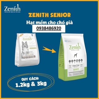 THỨC ĂN HẠT MỀM ZENITH CHO CHÓ GIÀ 3kg