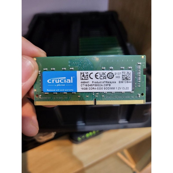 Ram Laptop Crucial DDR4 8GB 16GB 3200MHz CT8G4SFS832A - CT16G4SFS832A - Bảo hành 3 năm