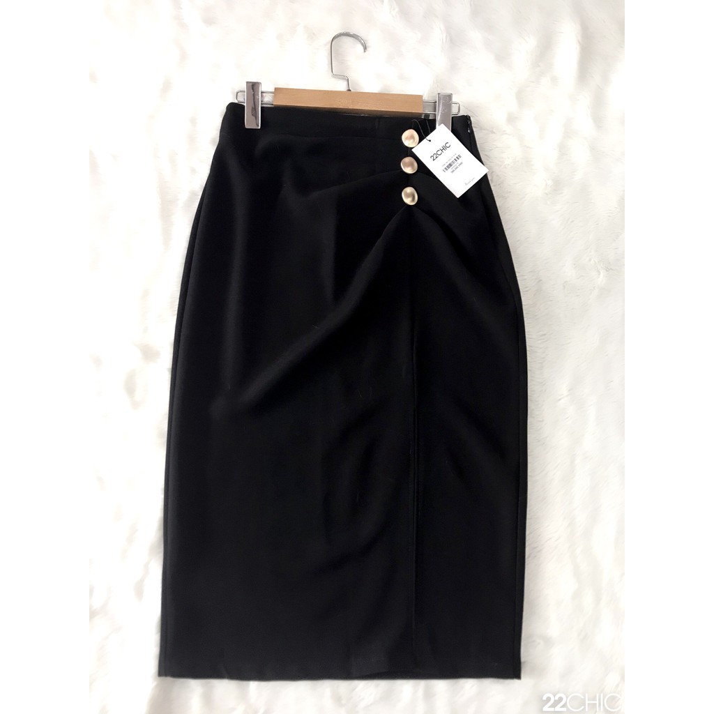 Váy hoa cúc hồng xẻ tà - 22CHIC | BigBuy360 - bigbuy360.vn