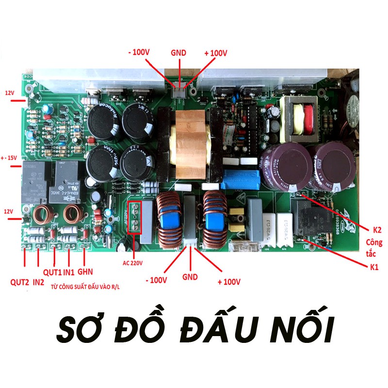 BỘ NGUỒN XUNG AUTO VOL 4500W-45A