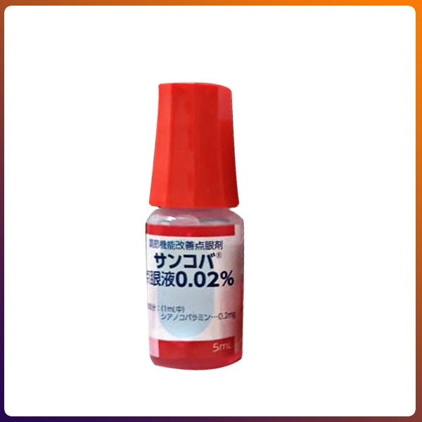 Nhỏ Mắt Sancoba Chống Cận Thị 5ml - Hàng Nhật Bản