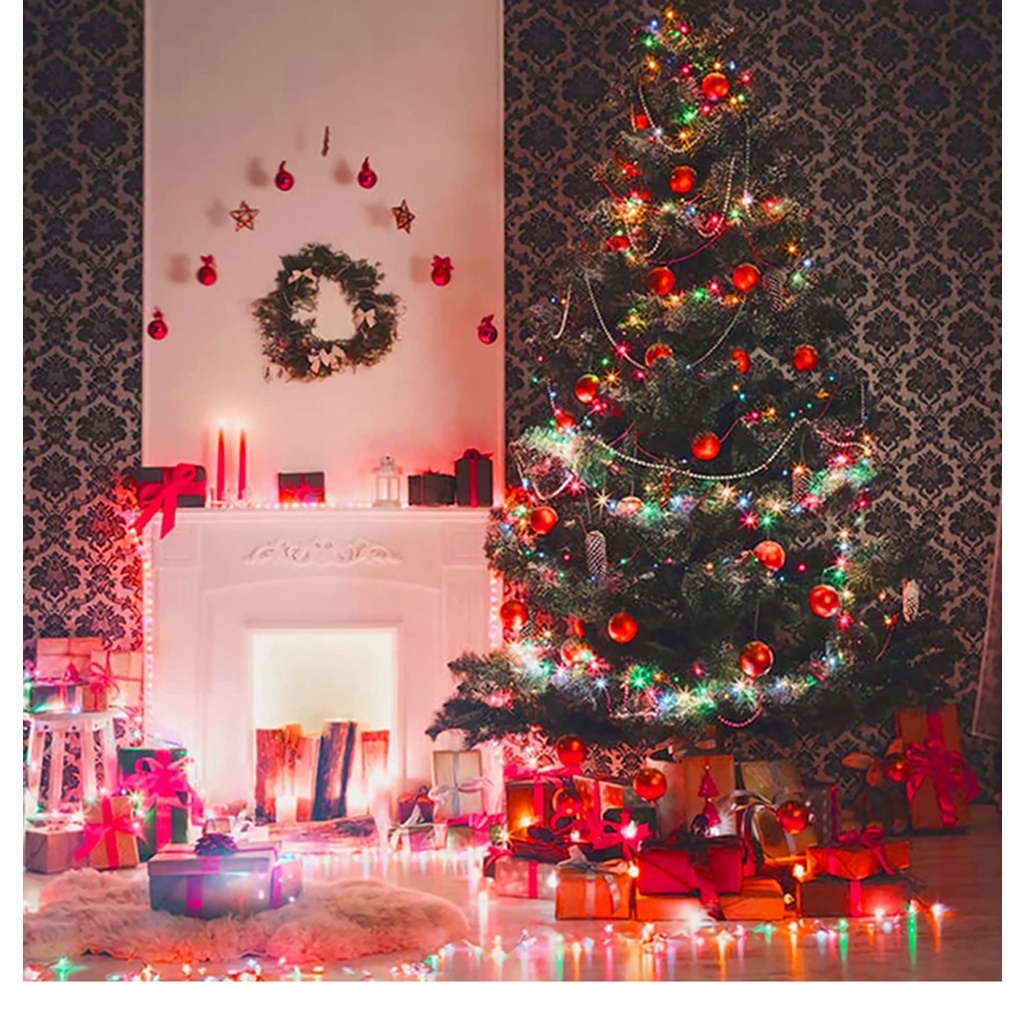 Dây Đèn LED Fairy RGB Nguồn USB 5V Kết Nối Bluetooth Dùng Trang Trí Nhà Cửa, Cây Thông Noel, Phòng Ngủ