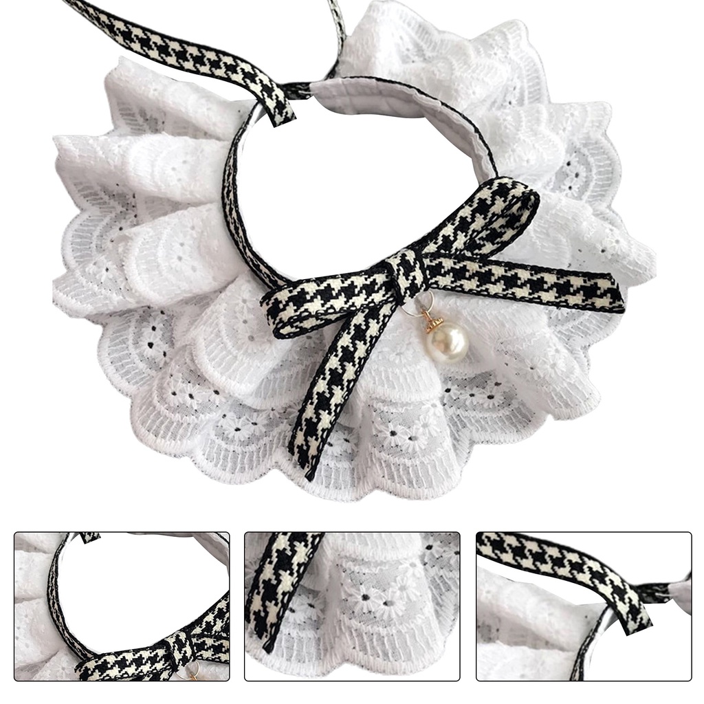 Yếm đeo cổ nhiều lớp bằng cotton chống mòn cho thú cưng