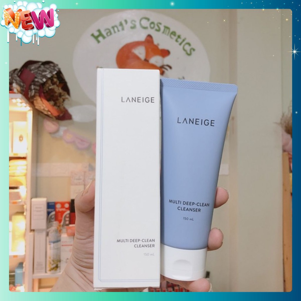 Sữa rửa mặt sạch sâu Laneige Multi Deep Clean Cleanser 150Ml ๖ACE✪