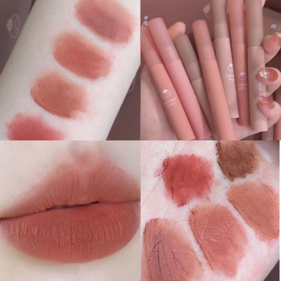 [Hàng mới về] Son lì mềm mịn như nhung chống thấm nước và lâu trôi