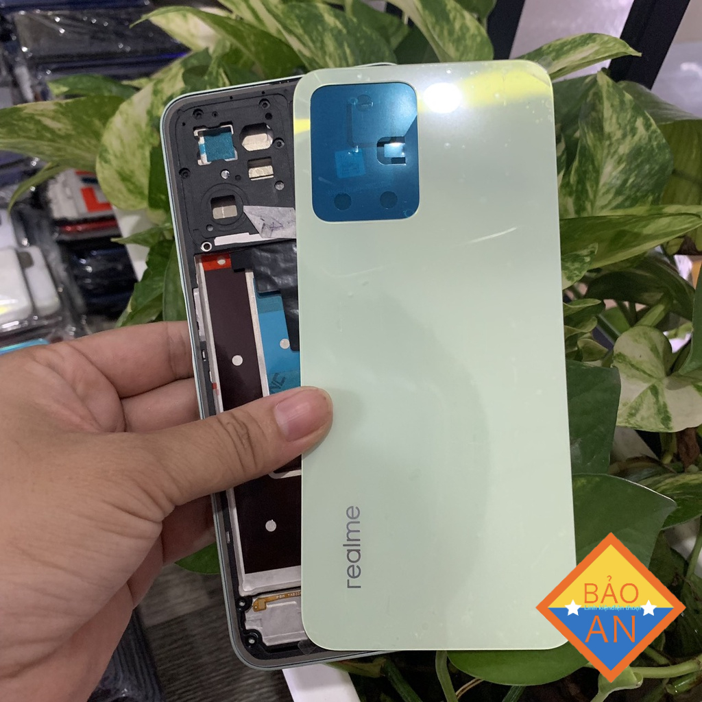 Bộ vỏ realme c35 ( đủ bộ như hình zin )