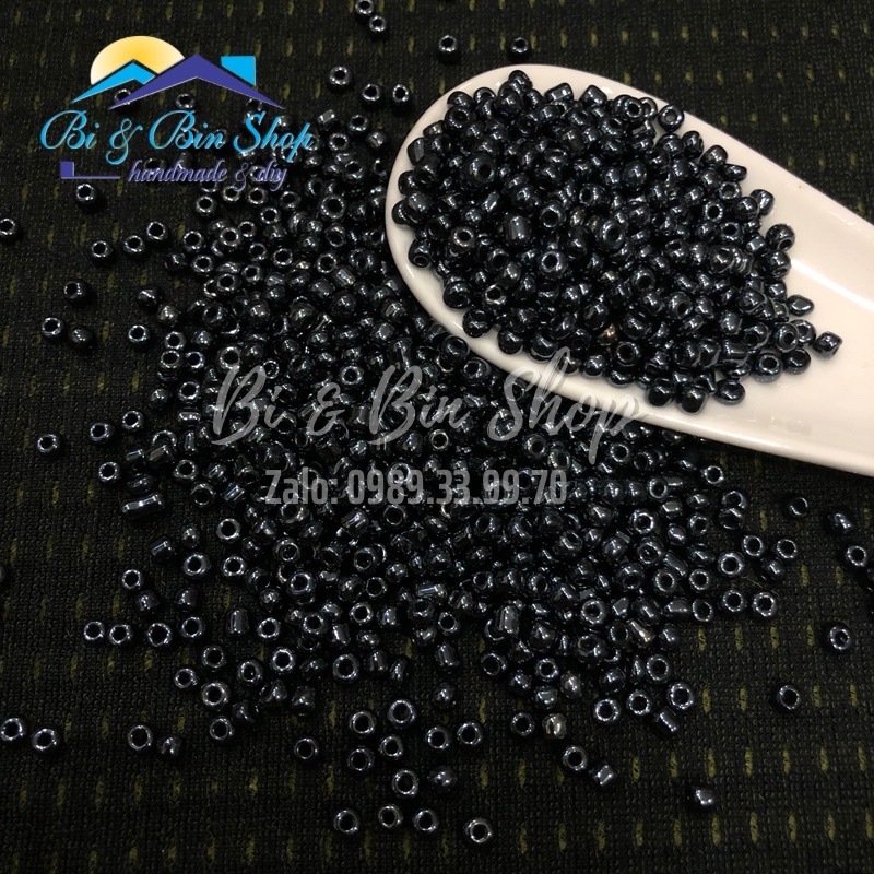 90g Hạt Cườm Đại 4mm Màu Sữa Đính Kết Trang Phục Thời Trang, Làm Phụ Kiện Trang Sức HandmadĐ