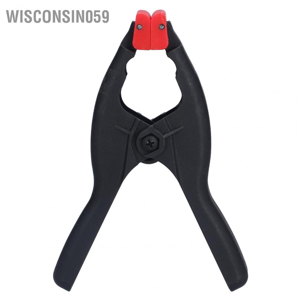 Wisconsin059 Spring Clamp Adjustable Powerful Force A Type Clip ABS Plastic Woodworking Movable Fixture 50mm