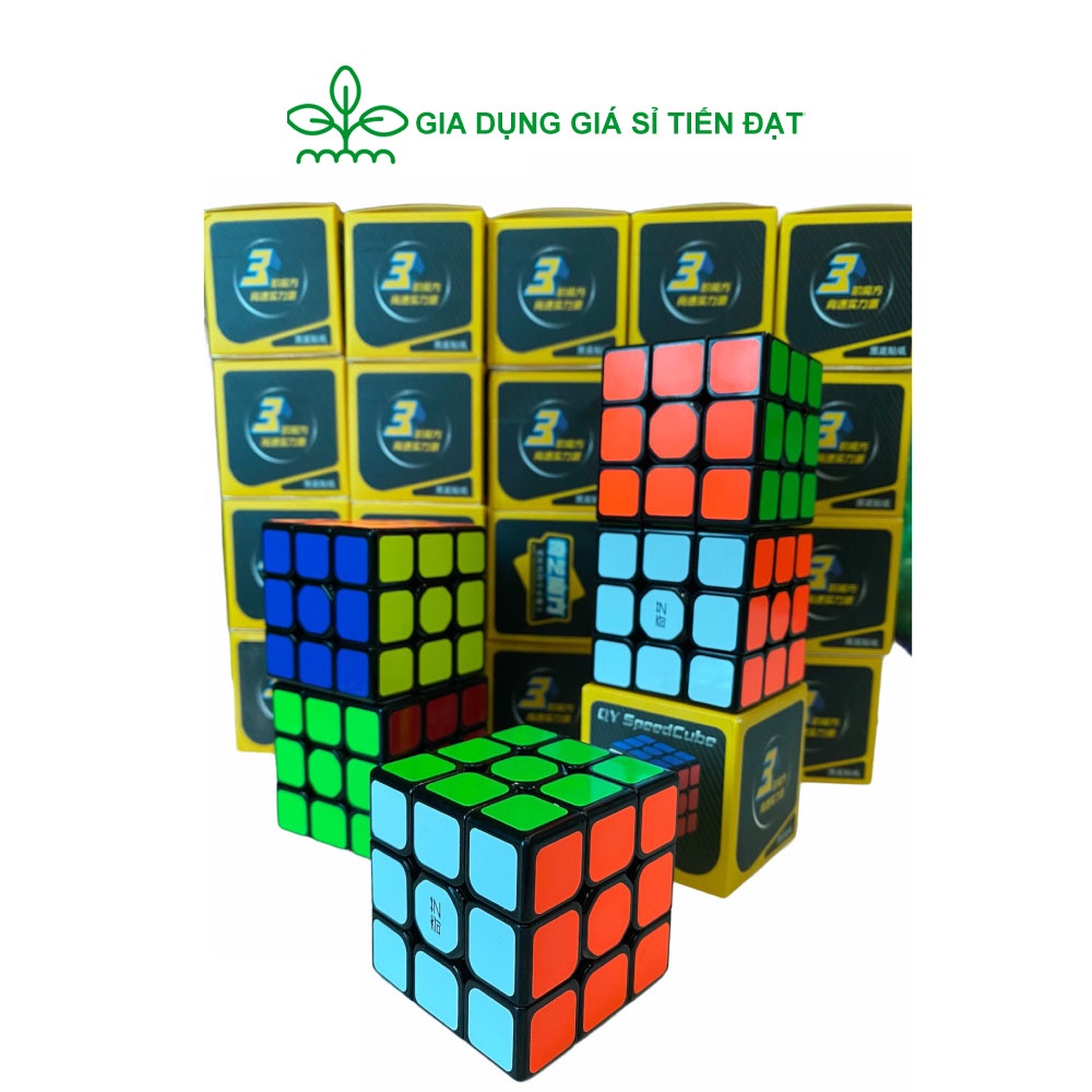 Rubik 3x3 trơn mượt, tặng kèm hướng dẫn xoay