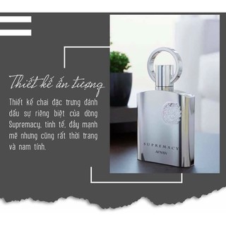 [ Mẫu thử ] Nước hoa nam Supremacy Silver EDP 10ml