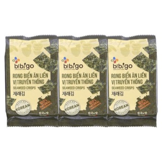 Lô 3 Rong Biển Bibigo 4G (vị Truyền Thống)