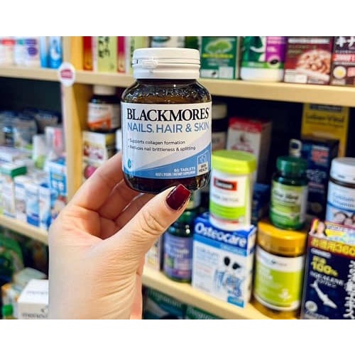 Blackmores nail hair and skin giúp đẹp da tóc móng 60 viên của Úc