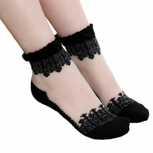 Combo 5 đôi tất ren tiểu thư
