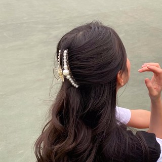 [ẢNH THẬT]𝐃𝐄𝐌𝐈 Kẹp tóc nữ Hàn quốc✨ Cặp tóc đính ngọc sang trọng nữ tính phong cách Âu Mỹ